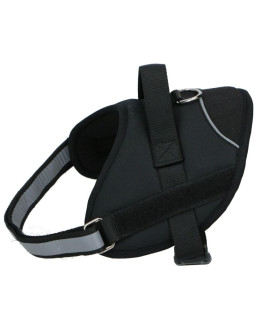 Szelki dla psa z tasmą odblaskową  41 - 67 cm large 2