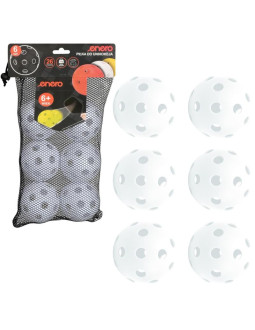 Piłka unihoc meczowa biała enero 6szt