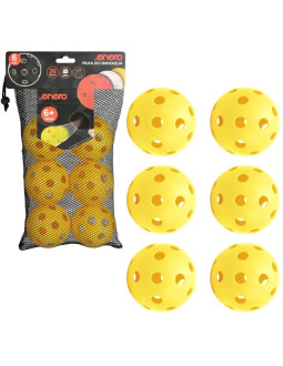 Piłka unihoc meczowa żółta enero 6szt