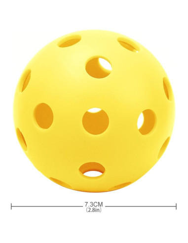 Piłka unihoc meczowa żółta enero 6szt