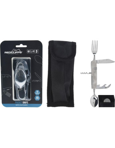 Zestaw survivalowy turystyczny scyzoryk 8w1