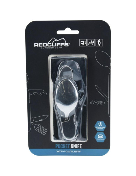 Zestaw survivalowy turystyczny scyzoryk 8w1