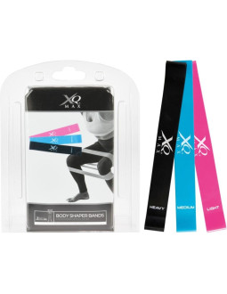 Zestaw 3 gum taśm do ćwiczeń stretch band xqmax