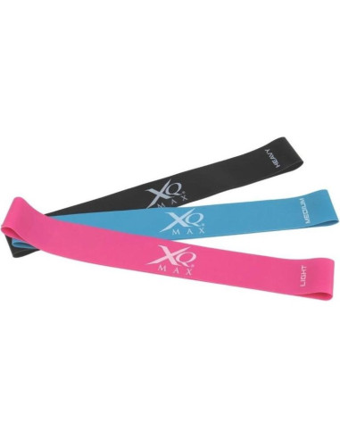 Zestaw 3 gum taśm do ćwiczeń stretch band xqmax