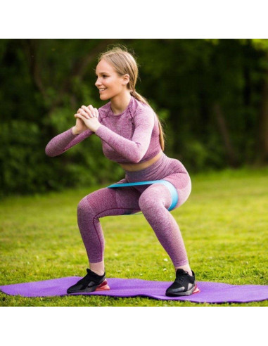 Zestaw 3 gum taśm do ćwiczeń stretch band xqmax