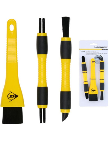 Zestaw do sprzątania samochodu 3 elementy dunlop