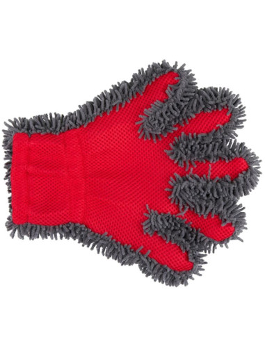 Rękawica myjka dwustronna z microfibry 26x24cm dirt devil