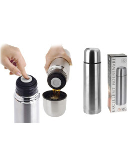 Termos turystyczny 500ml srebrny