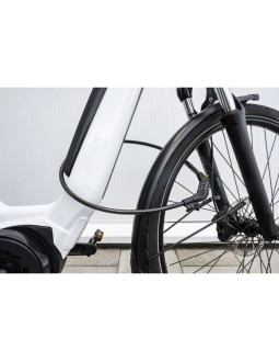 Zapięcie rowerowe linka na szyfr 10x1800mm z uchwytem black+ decker 2