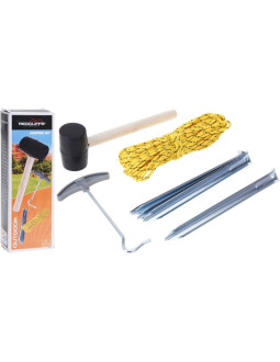 Zestaw turystyczny campingowy do namiotów 9 elementów 2