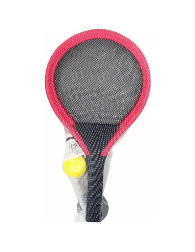 Zestaw 2 rakiety lotka piłka do tenisa badmintona enero toys