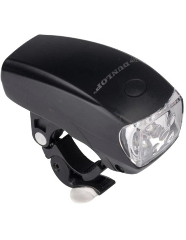 Zestaw lamp rowerowych led przód tył dunlop