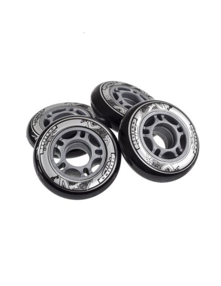 Pu 70x24 82a czarne kółka (4 szt.) nils extreme