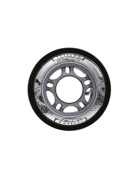 Pu 70x24 82a czarne kółka (4 szt.) nils extreme