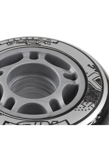 Pu 70x24 82a czarne kółka (4 szt.) nils extreme