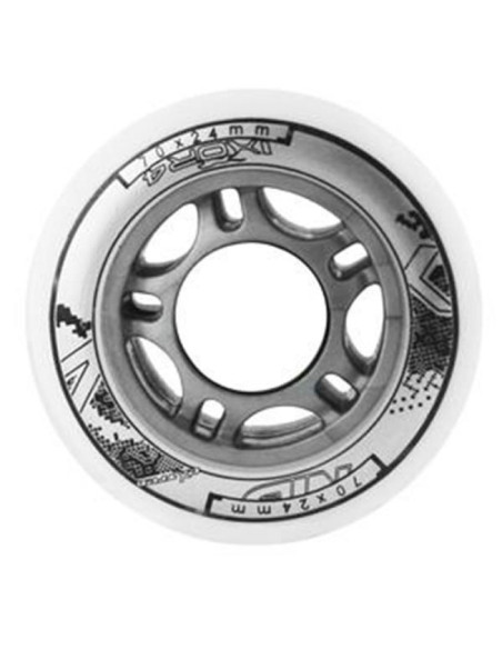 Pu 70x24 82a białe kółka (4 szt.) nils extreme