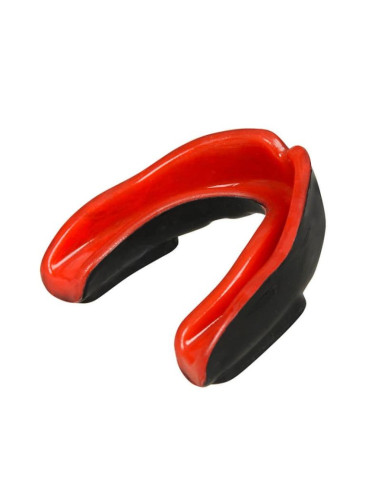 Żelowy ochraniacz na zęby + pudełko - czarno-czerwony | geltech