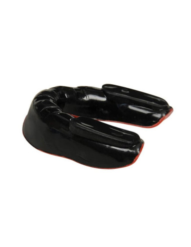 Żelowy ochraniacz na zęby + pudełko - czarno-czerwony | geltech