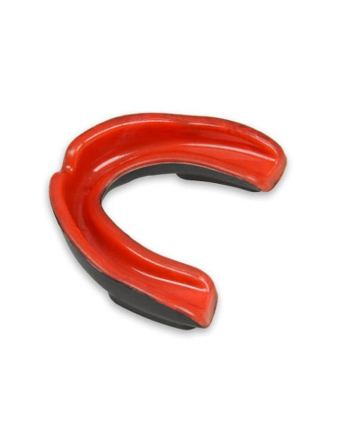 Żelowy ochraniacz na zęby + pudełko - czarno-czerwony | geltech