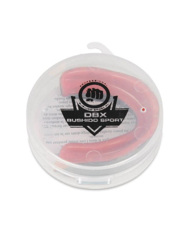 Żelowy ochraniacz na zęby + pudełko - czarno-czerwony | geltech