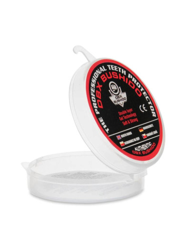 Żelowy ochraniacz na zęby + pudełko - biało-złoty | geltech