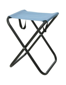 Krzesło wędkarskie turystyczne taboret składany z uchwytem redcliffs niebieski 2