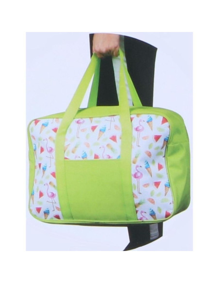 Torba termiczna 42x29x18,5 cm 24l green