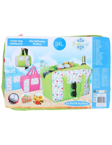 Torba termiczna 42x29x18,5 cm 24l green