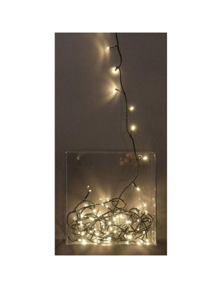 Lampki choinkowe łańcuch świetlny 120 led ciepły biały