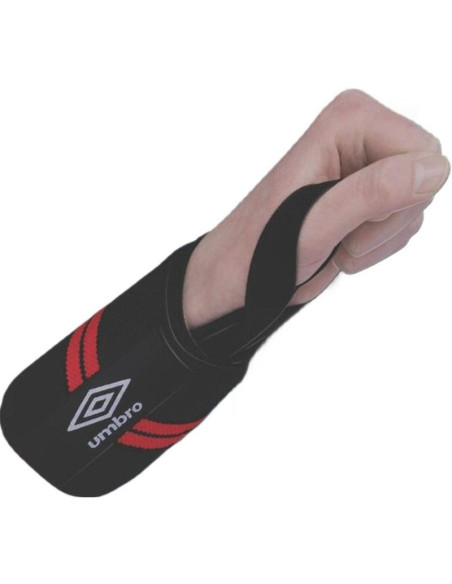 Opaska elastyczna nadgarstek kpl 2 szt umbro czerwony