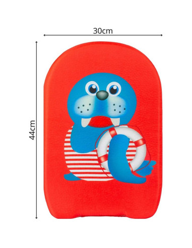 Deska do pływania 44x30cm xqmax czerwona