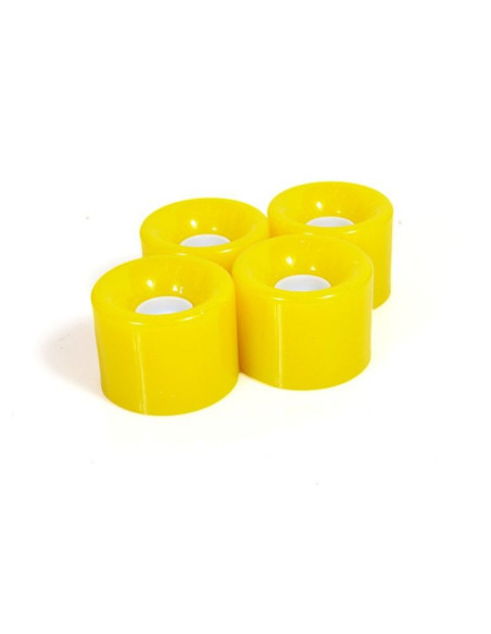 Kółka do fiszki 59x46 mm żółte