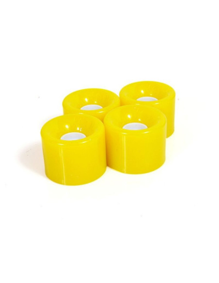 Kółka do fiszki 59x46 mm żółte