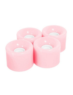 Kółka do fiszki 59x46 mm pudrowy róż