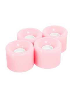 Kółka do fiszki 59x46 mm pudrowy róż 2