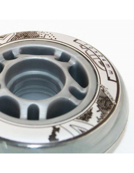 Pu 70x24 82a przezroczyste kółka (4 szt.) nils extreme