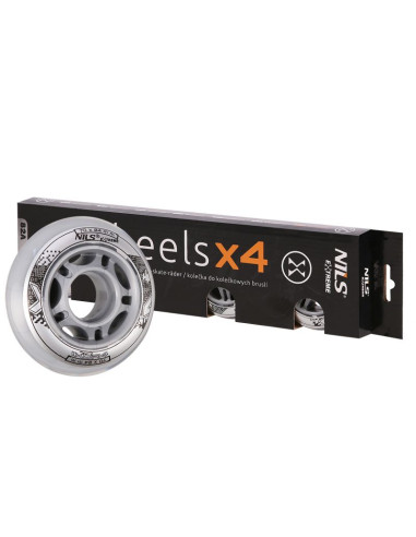 Pu 70x24 82a przezroczyste kółka (4 szt.) nils extreme