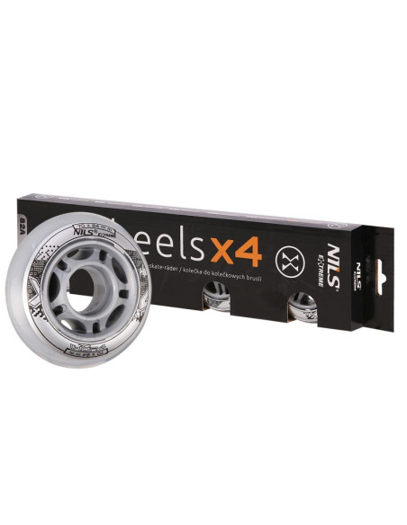 Pu 70x24 82a przezroczyste kółka (4 szt.) nils extreme