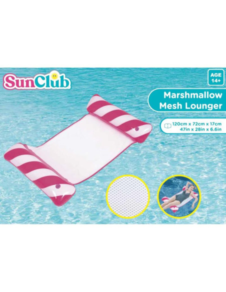 Dmuchany leżak fotel wodny 120x72x17cm 33052