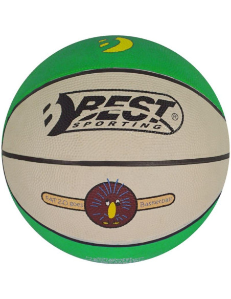Piłka do koszykówki mini best sporting r.3 zielona