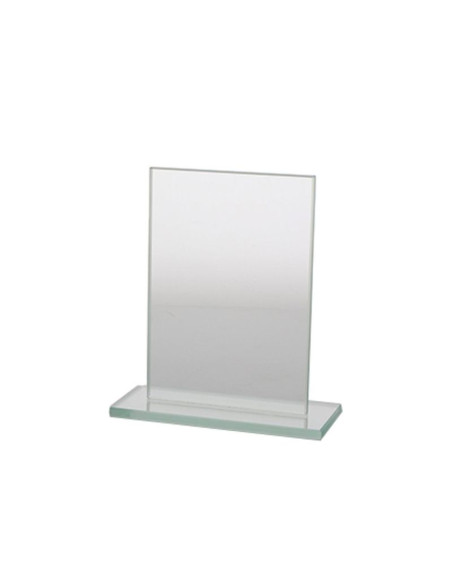 Trofeum szklane z rozklejoną podstawą