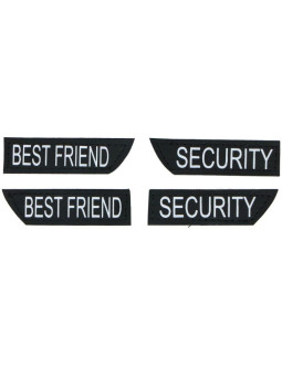 Szelki dla psa z tasmą odblaskową 37 - 49 cm small 2