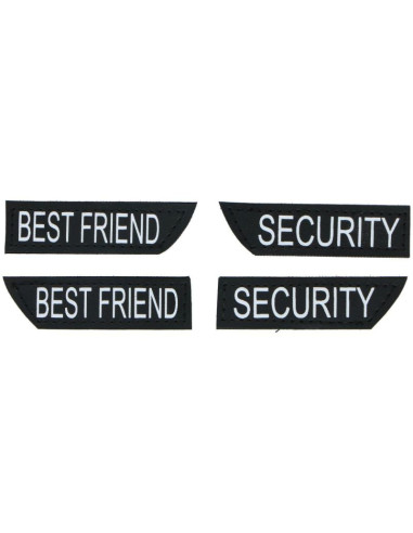 Szelki dla psa z tasmą odblaskową 37 - 49 cm small