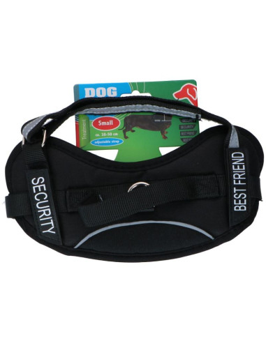 Szelki dla psa z tasmą odblaskową 37 - 49 cm small