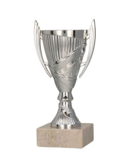 Puchar plastikowy srebrny 9082/s