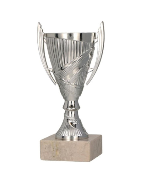 Puchar plastikowy srebrny 9082/s