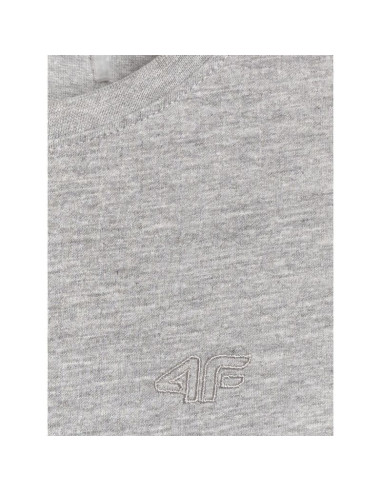 T-shirt gładki dziewczęcy 4f 4fjwmm00ttshf2332-25m