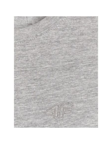 T-shirt gładki dziewczęcy 4f 4fjwmm00ttshf2332-25m