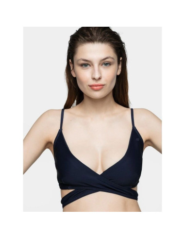 4f kostium damski kąpielowy góra od bikini h4l21-kos003g-31s granatowy