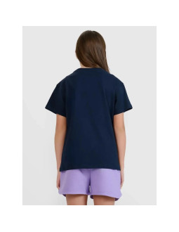 T-shirt gładki dziewczęcy 4f 4fjwmm00ttshf2332-31s 2